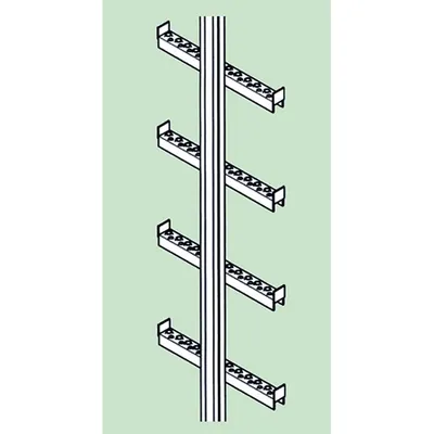Produktbild von ZARGES - Einholmleiter L 1.960mm Edelstahl, B 370mm