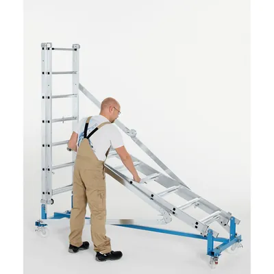 Produktbild von ZARGES - Fahrgerüst Arbeitshöhe 4.500mm Plattform 500 x 1.950mm