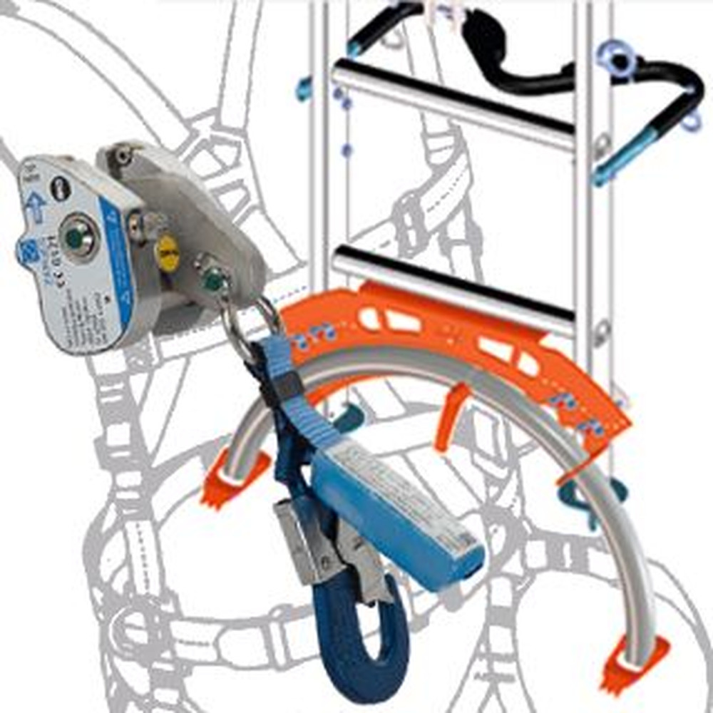 ZARGES Sicherungsläufer, Edelstahl + Alu, mit Karabiner Produktbild img7 L