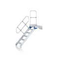 ZARGES Treppe mit Plattform Z600 LM Produktbild img1 S