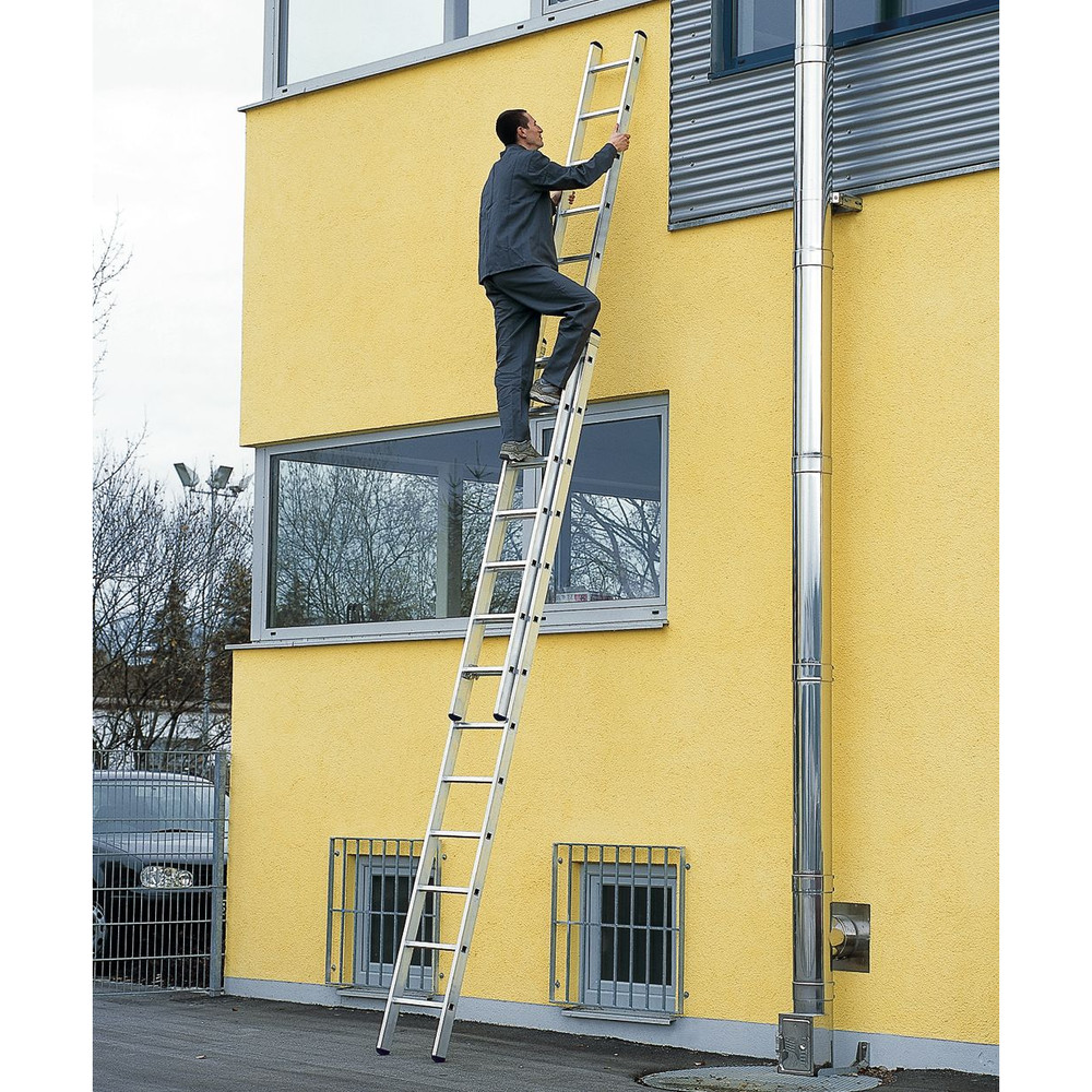 ZARGES Schiebeleiter Z600 LM, breite Unterleiter Produktbild img1 L