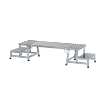 ZARGES Zwischenmodul, L 1.000mm, B 555mm, Aluminium, geriffelt Produktbild