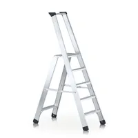Produktbild von ZARGES - Stehleiter 3 Stufen, Aluminium, einseitig begehbar, H 1.440mm, B 450mm