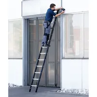 Produktbild von ZARGES - Anlegeleiter 6 Sprossen, Aluminium, L 1.800mm, B 380mm, AH 2.650mm