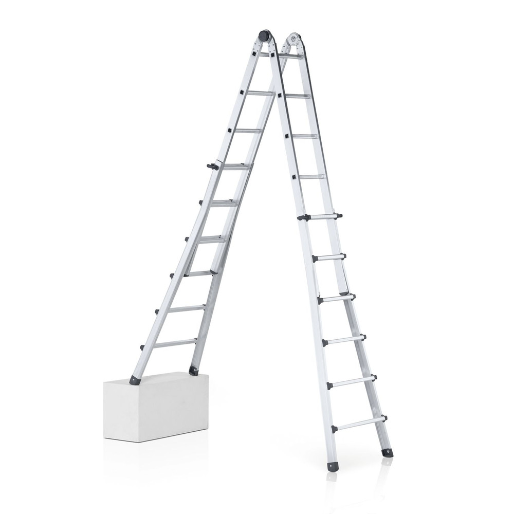ZARGES Teleskop-Leiter Z500 LM, vierteilig Produktbild img1 L