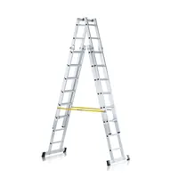 Produktbild von ZARGES - Stehleiter 4 x 8 Sprossen, Aluminium, beidseitig begehbar