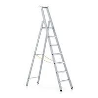 Produktbild von ZARGES - Stehleiter 3 Stufen, Aluminium, einseitig begehbar, H 1.590mm, B 440mm