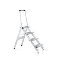 Produktbild von ZARGES - Tritt Aluminium/Aluminium, 2 Stufen, H 450mm, B 480mm, Stufentiefe 230