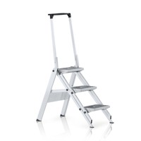 Produktbild von ZARGES - Treppe 4 Stufen, Stufenbreite 360mm, klappbar, Stufe T 230mm