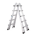ZARGES Teleskopleiter 4 x 6 Sprossen, L eingef. 1860mm, L ausgef. 6400mm Produktbild img4 S
