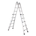 ZARGES Teleskopleiter 4 x 6 Sprossen, L eingef. 1860mm, L ausgef. 6400mm Produktbild img5 S