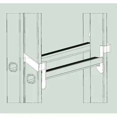 Produktbild von ZARGES - Notabstiegsleiter Nutzlänge 2500mm, Alu, Leiterlänge 3200mm
