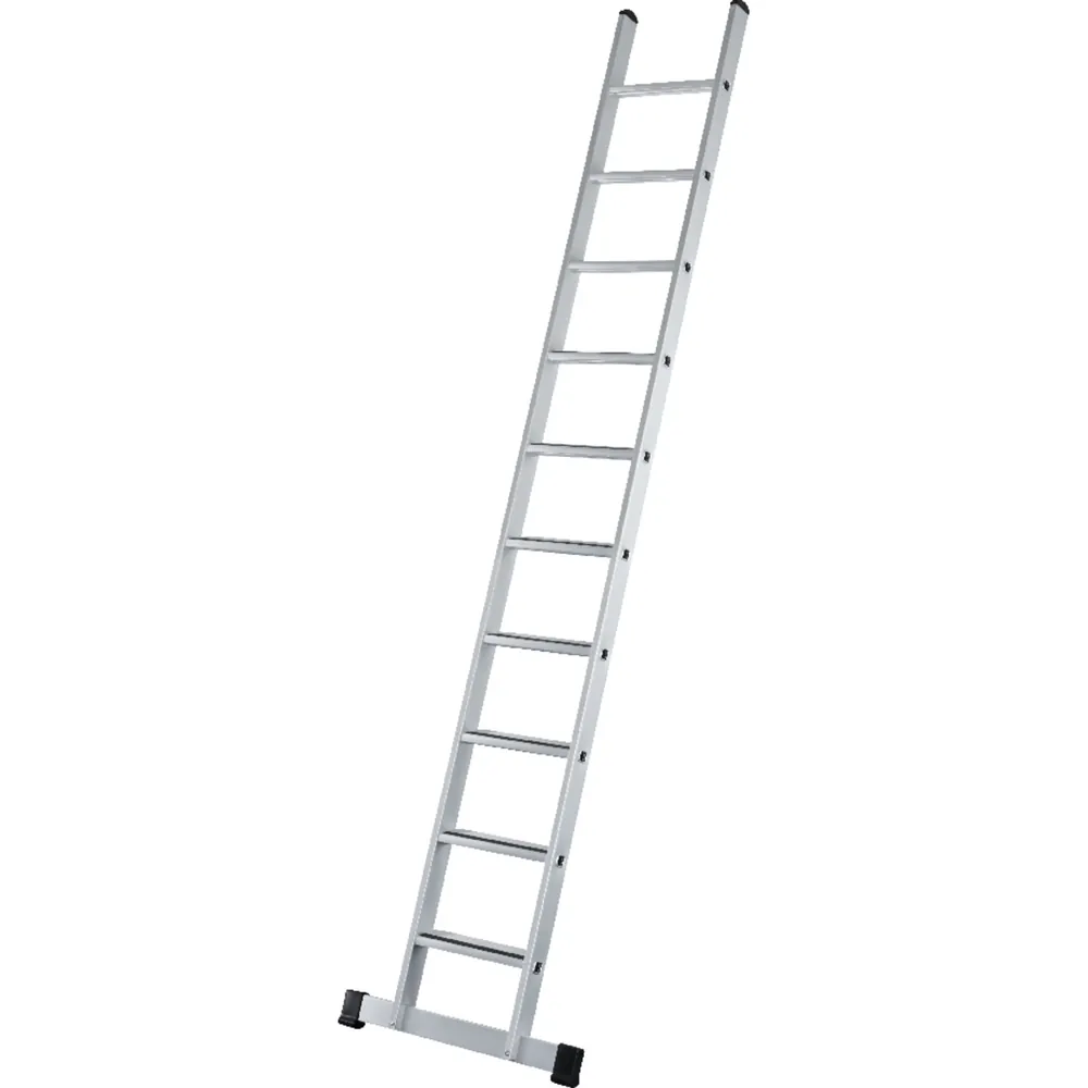 ZARGES Anlegeleiter Z600 LM Stufen, eloxiert Produktbild img1 L