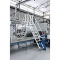 Produktbild von ZARGES - Überstieg 8 Stufen, 45°, Stufenbreite 1000mm
