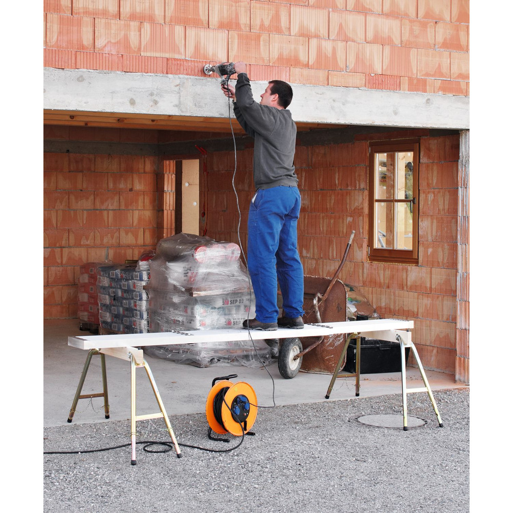 ZARGES Arbeitsdiele ausziehbar, L 2.000-3.500mm, B 290mm, Belastung max. 150kg Produktbild img2 L