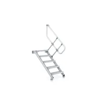 Produktbild von ZARGES - Treppe 5 Stufen, 60°, Stufenbreite 1000mm, einseitiger Handlauf