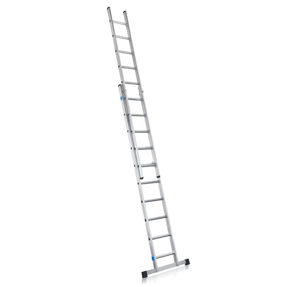 ZARGES Schiebeleiter Z200 Sprossen, zeiteilig Produktbild img1 L
