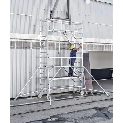 Produktbild von ZARGES - Fahrgerüst Arbeitshöhe 13.200mm Plattform 600 x 2.500mm
