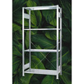 SCHULTE SCHULTE Green GR, Steckregal MULTIplus150-Set, 2000 x 1000 x 400 mm, 4 Fachböden, Kreuzstrebe, verzinkt Produktbild