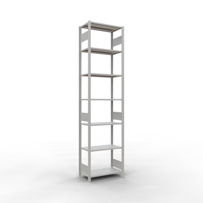 Produktbild von SCHULTE - GR Steckregal MULTIplus150 RAL 7035 3000 x 750 x 400mm 7 Fachböden