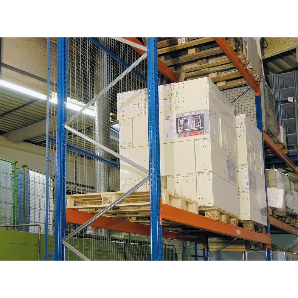 SCHULTE Gitterrückwand blau/verzinkt Produktbild img1 L