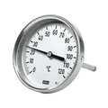 RIEGLER Bimetallthermom., hochw. Ausf., L1=63/L2=43, Ø 100, 0°C bis 120°C (5242) Produktbild