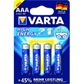 Produktbild von VARTA® - Batterie HIGH ENERGY AAA 4er Blister