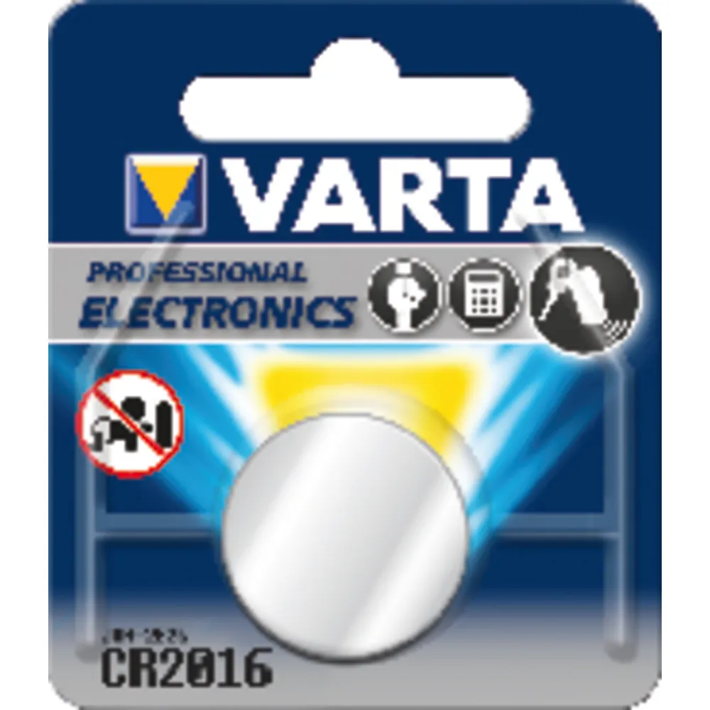 VARTA Knopfzelle CR 2016 Produktbild img2 L