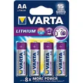 VARTA Batterie PROFESSIONAL Lithium AA 4er Blister Produktbild