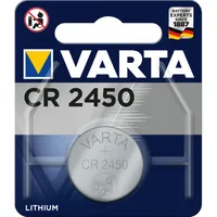 VARTA Electronics Lithium CR 2450, 3V, 1 Blister Produktbild