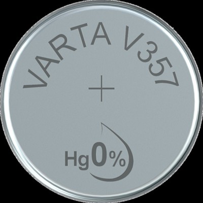 Produktbild von VARTA® - Knopfzelle Silber V13GS/V357, 1er Blister, 1,55V