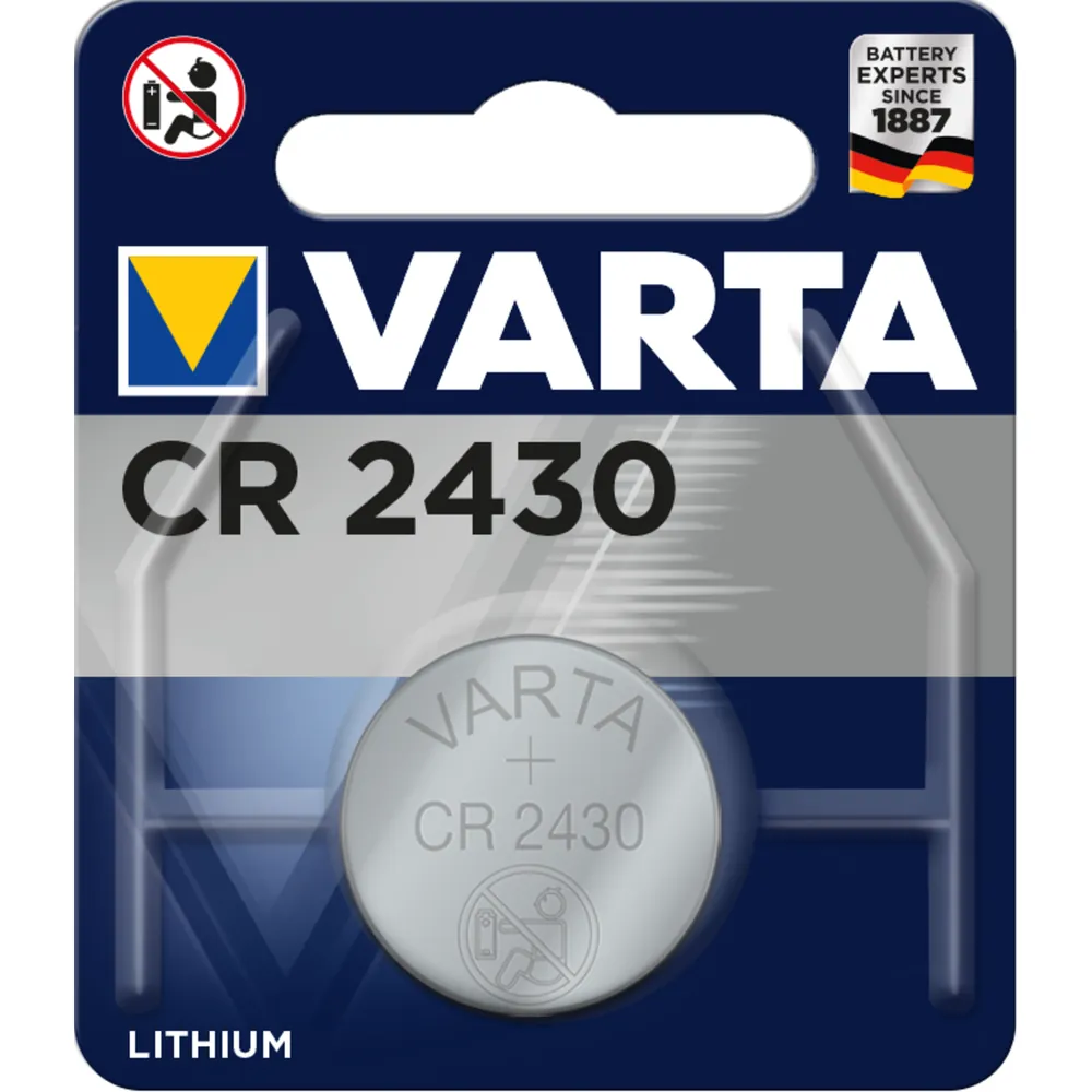 VARTA Knopfzelle CR 2430 Produktbild img2 L