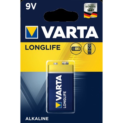 Produktbild von VARTA® - Batterie LONGLIFE 9V E-Block, 1-er Bli.