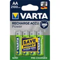 VARTA Power Accu R2U Mignon AA, HR06, 2100 mAh Produktbild