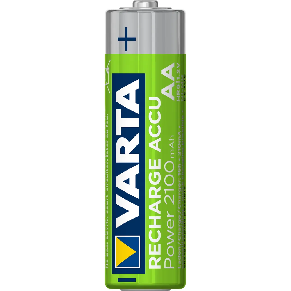 VARTA Power Accu R2U Mignon AA, HR06, 2100 mAh Produktbild img4 L