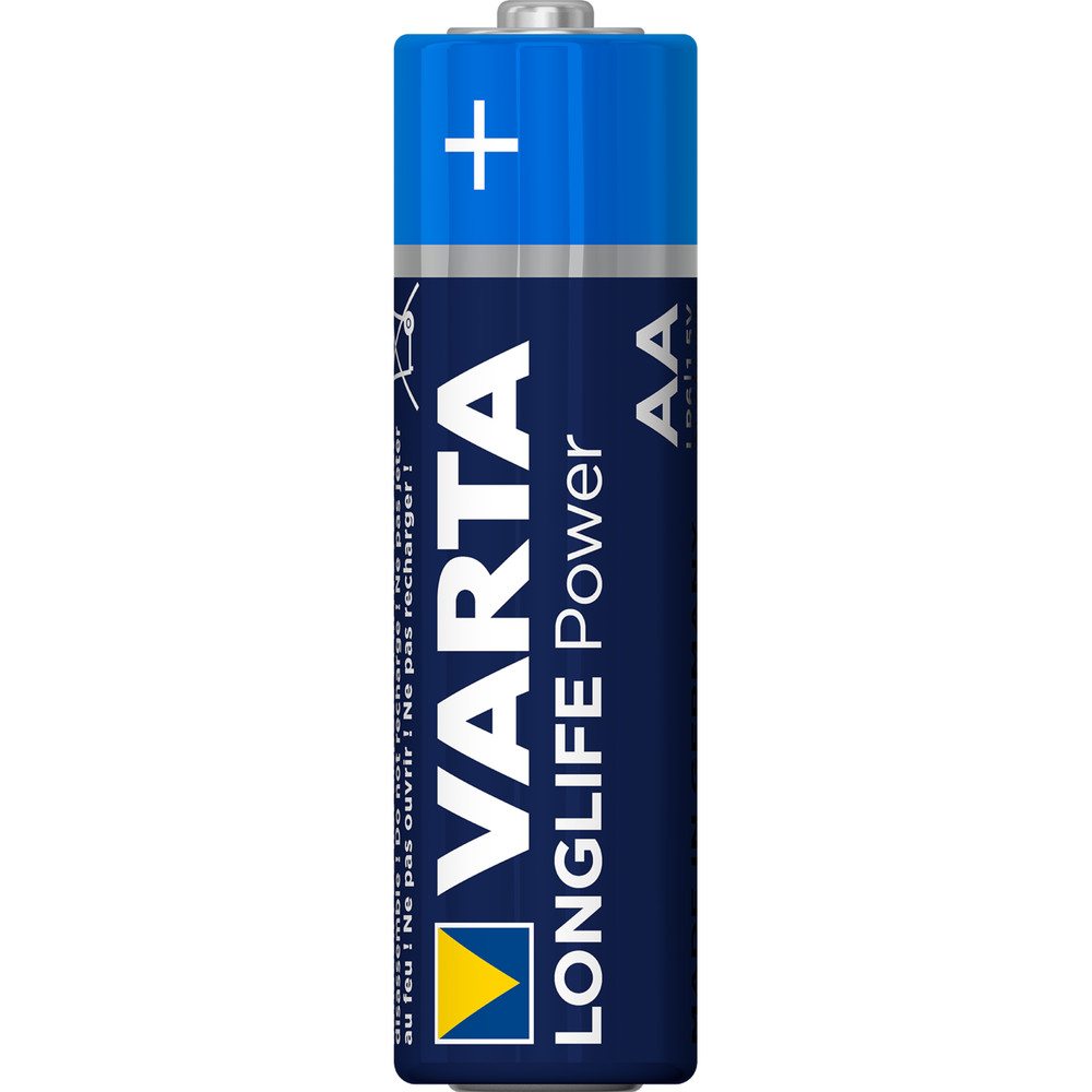 VARTA® Alkali High Energy AA 4x Fol Produktbild img1 L