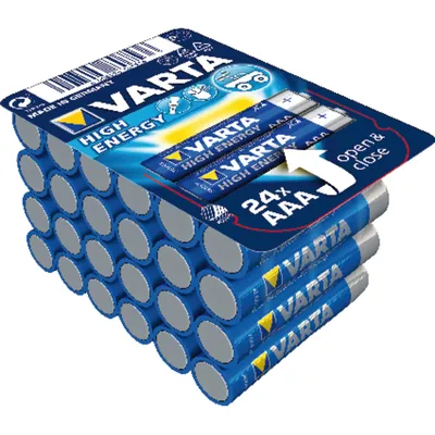 Produktbild von VARTA® - Batterie HIGH ENERG AAA, Big Box 24-er