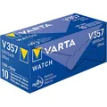 VARTA Uhrenbatterie Watch V357 HighDrain,1,55V, 1 Stück Produktbild img4 S