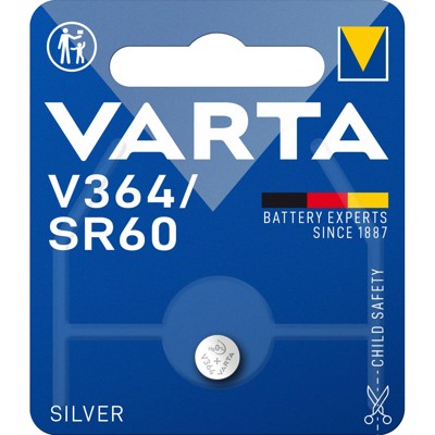 Produktbild von VARTA® - Knopfzelle 1,55V SR60 Silberoxid 20mAh ø6,8x2,15mm RW320/SR621SW