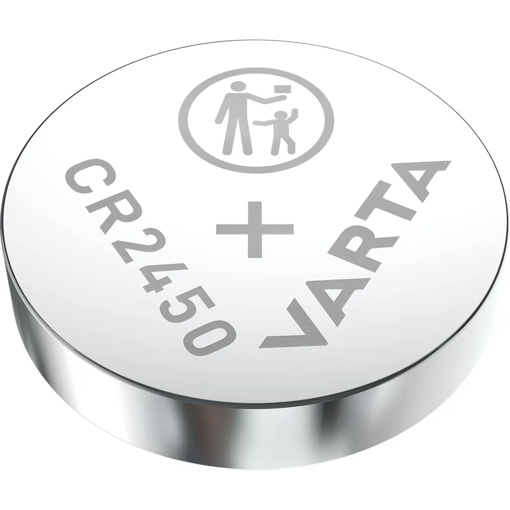 VARTA Electronics Lithium CR 2450, 3V, 1 Blister Produktbild img2 L
