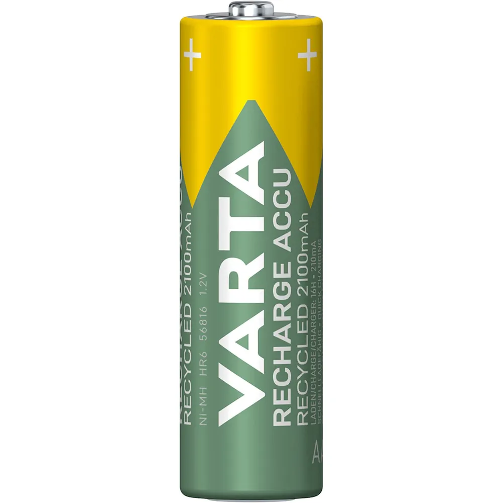 VARTA ACCU Recycled AA 2100mAh Produktbild img1 L