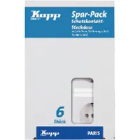 Kopp Profi-Pack á 6 UP Schuko- Steckdosen PAR arkt. ws Produktbild