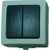 Kopp Serienschalter AP/FR Nautic grau Produktbild