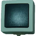 Kopp Kreuzschalter AP/FR Nautic grau Produktbild img1 S