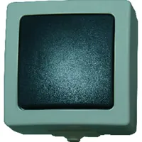 Kopp Kreuzschalter AP/FR Nautic grau Produktbild