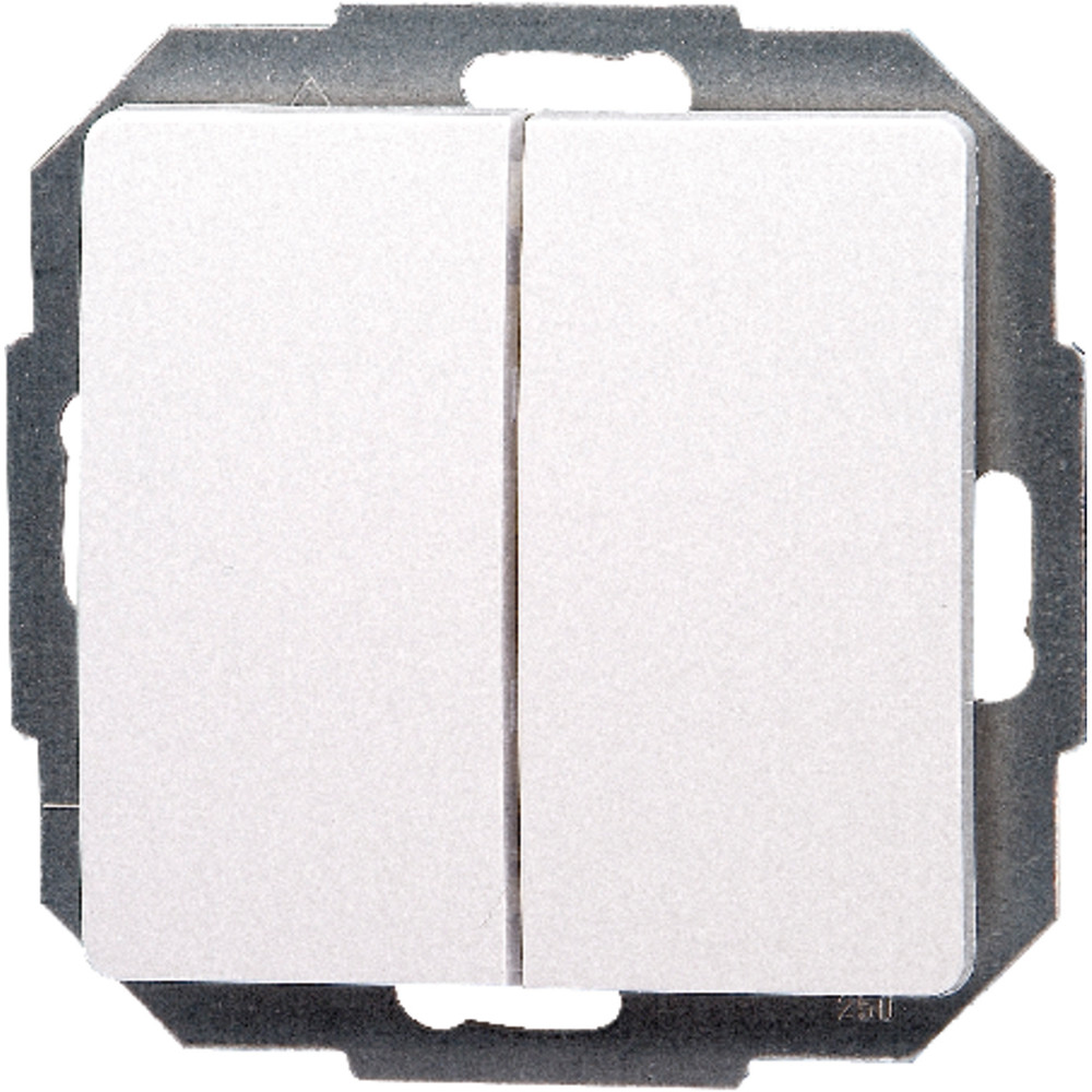 Kopp Serienschalter 10AX, 250V PARIS, arktis Produktbild img1 L