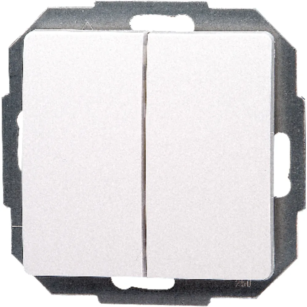 Kopp Serienschalter 10AX, 250V PARIS, arktis Produktbild img1 L