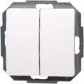 Kopp Serienschalter 10AX, 250V PARIS, arktis Produktbild