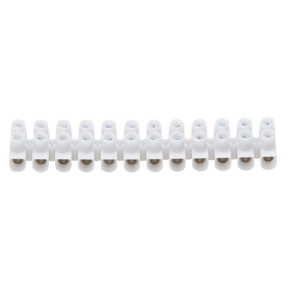 Kopp PVC-Lüsterklemmleiste 12p 2,5-4mm², natur, á2 SB Produktbild img2 L