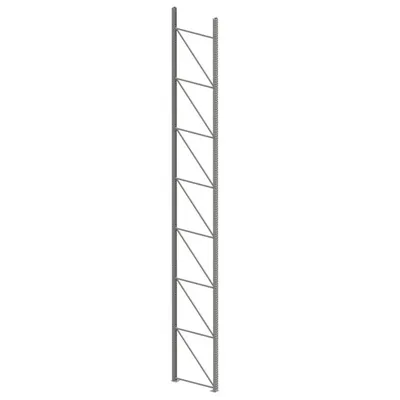 Produktbild von META® - Ständer 100/20 8200 x 1100mm verzinkt kpl. multipal S